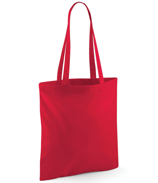 Promotional Shopper Custom Print Cotton Tote Shopping Bag Full Colour Print 42 x 38 cm