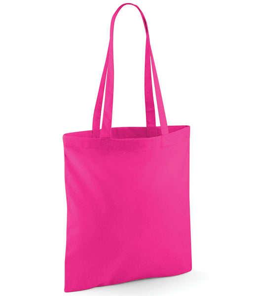 Promotional Shopper Custom Print Cotton Tote Shopping Bag Full Colour Print 42 x 38 cm