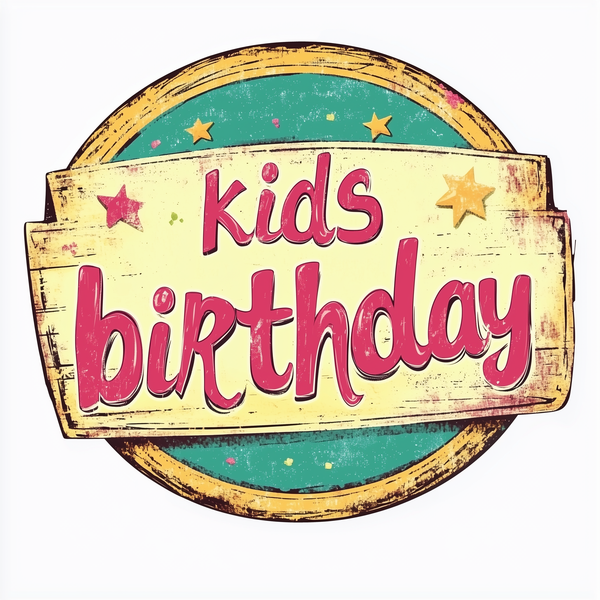 Kids Birthday Transfers