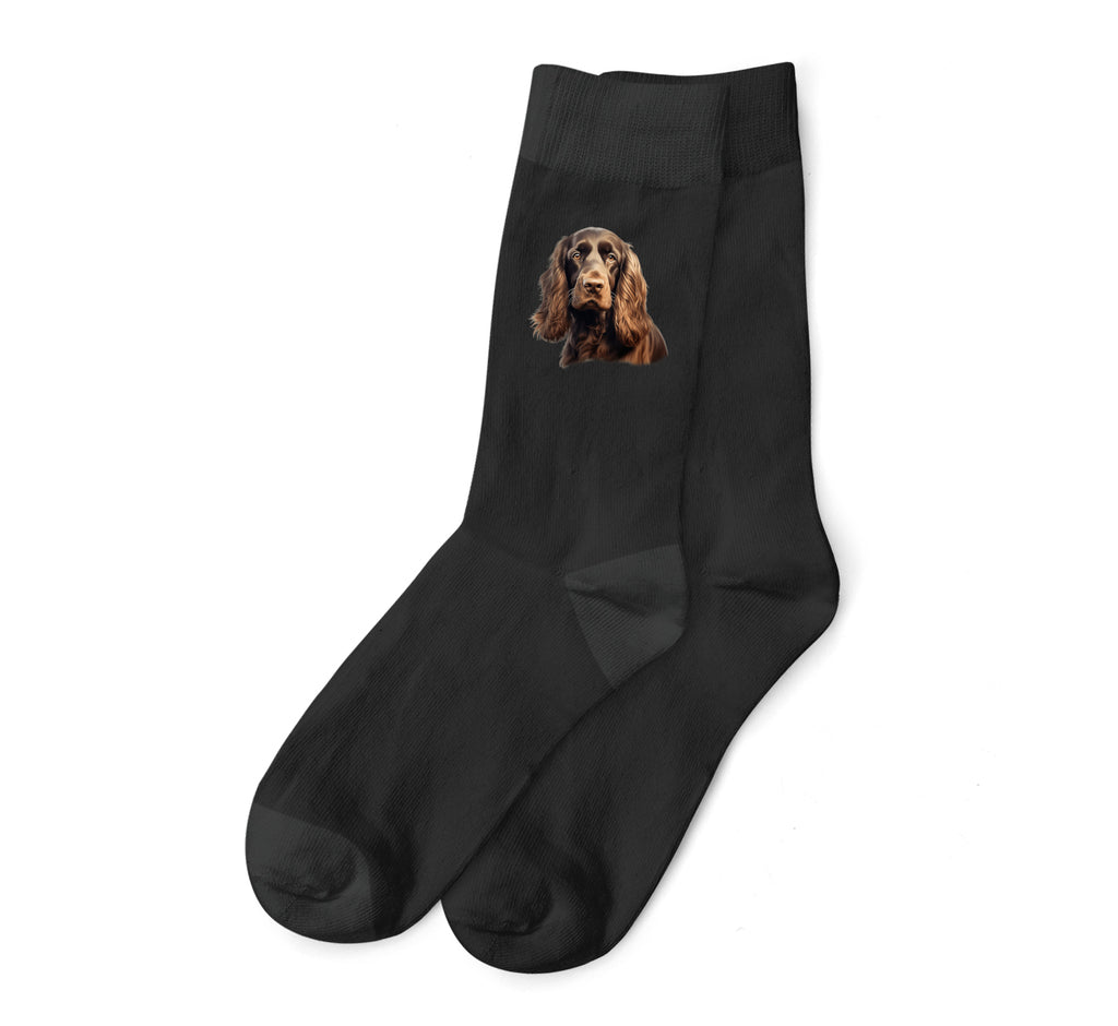 English Cocker Spaniel Dog DTF Transfer Gift Iron On Transfer Do it Yourself Heat Press for Clothing T Shirt Any Material Long Lasting (ECOCKS008)