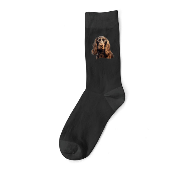 English Cocker Spaniel Dog DTF Transfer Gift Iron On Transfer Do it Yourself Heat Press for Clothing T Shirt Any Material Long Lasting (ECOCKS008)