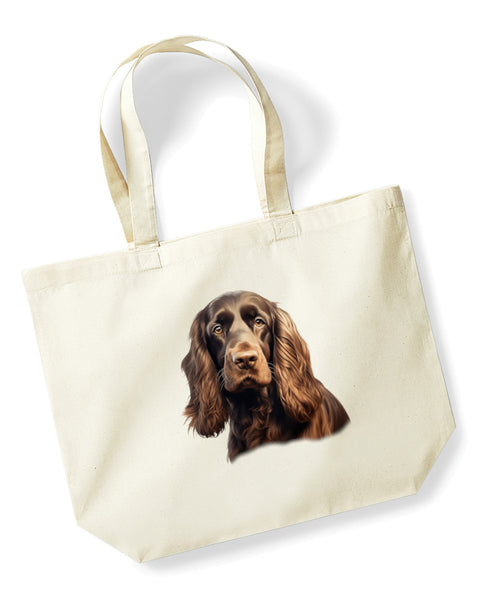English Cocker Spaniel Dog DTF Transfer Gift Iron On Transfer Do it Yourself Heat Press for Clothing T Shirt Any Material Long Lasting (ECOCKS008)