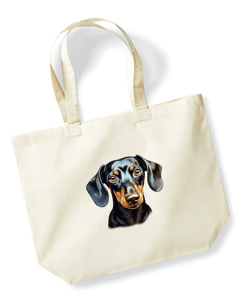 Dachshund Dog DTF Transfer Gift Iron On Transfer Do it Yourself Heat Press Hot Cold Peel for Clothing T Shirt Any Material Long Lasting (DACH053)