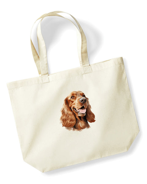 English Cocker Spaniel Dog DTF Transfer Gift Iron On Transfer Do it Yourself Heat Press for Clothing T Shirt Any Material Long Lasting (ECOCKS014)