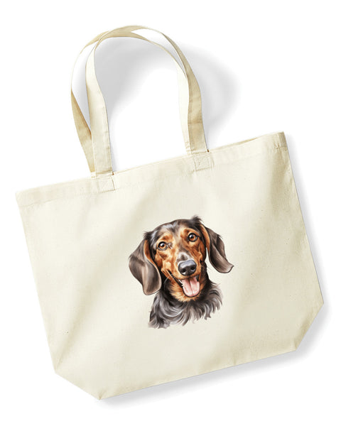 Dachshund Dog DTF Transfer Gift Iron On Transfer Do it Yourself Heat Press Hot Cold Peel for Clothing T Shirt Any Material Long Lasting (DACH052)