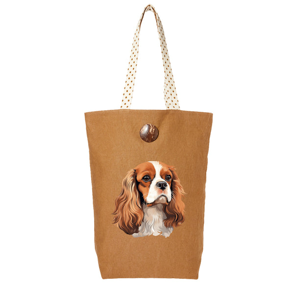 Cavalier King Charles Spaniel Dog DTF Transfer Gift Iron On Transfer Do it Yourself Heat Press for Clothing T Shirt Any Material Long Lasting (KCCS024)