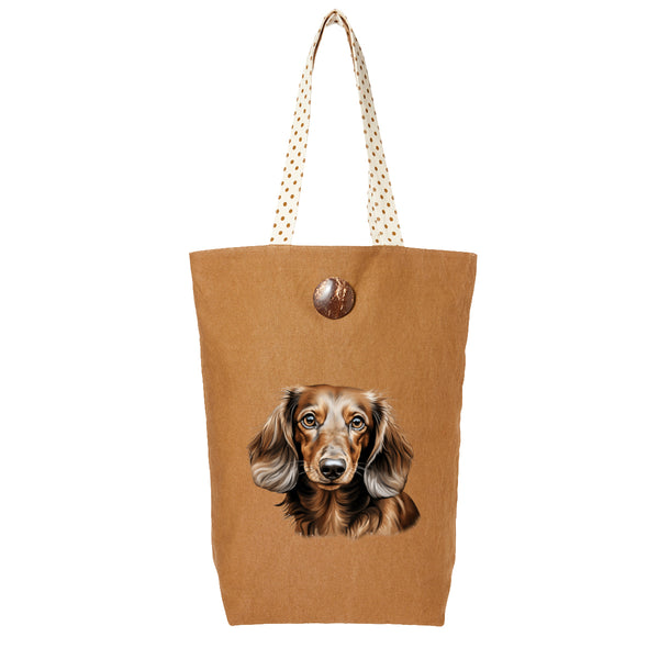 Dachshund Dog DTF Transfer Gift Iron On Transfer Do it Yourself Heat Press Hot Cold Peel for Clothing T Shirt Any Material Long Lasting (DACH050)