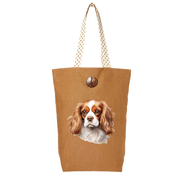Cavalier King Charles Spaniel Dog DTF Transfer Gift Iron On Transfer Do it Yourself Heat Press for Clothing T Shirt Any Material Long Lasting (KCCS031)