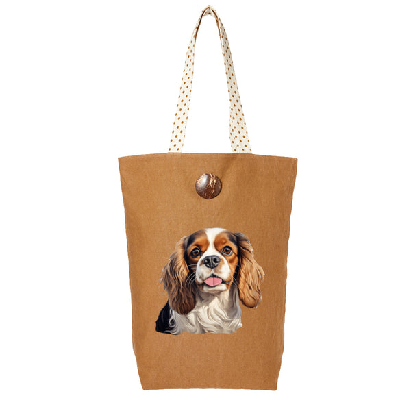 Cavalier King Charles Spaniel Dog DTF Transfer Gift Iron On Transfer Do it Yourself Heat Press for Clothing T Shirt Any Material Long Lasting (KCCS045)
