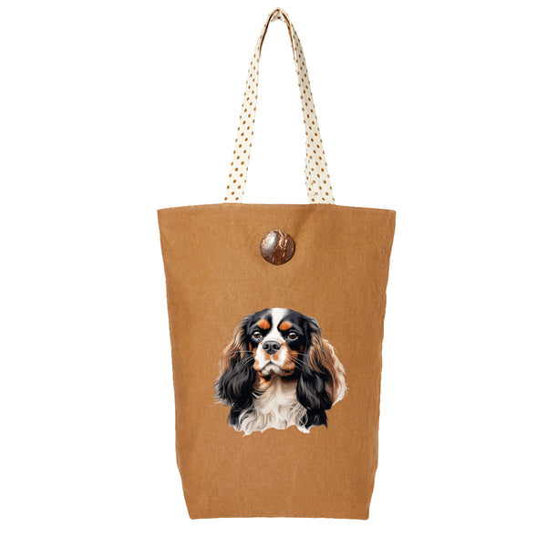 Cavalier King Charles Spaniel Dog DTF Transfer Gift Iron On Transfer Do it Yourself Heat Press for Clothing T Shirt Any Material Long Lasting (KCCS027)